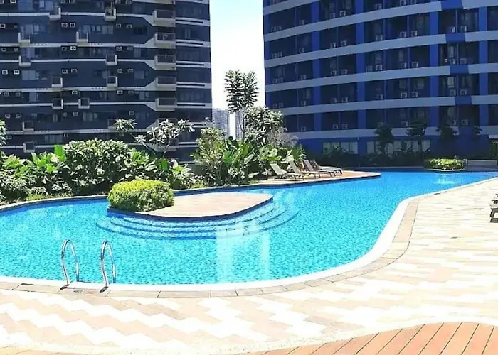 New Makati 1br View Above Air Mall 50-inch Smart Tv Apartment *