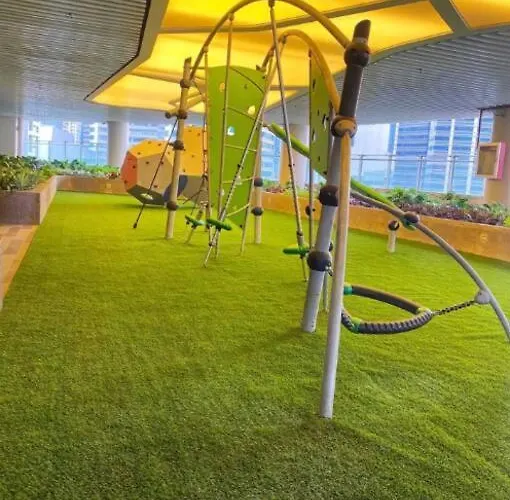 New Makati 1br View Above Air Mall 50-inch Smart Tv Apartment *