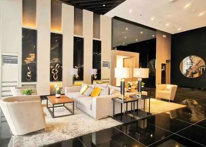 New Makati 1br View Above Air Mall 50-inch Smart Tv Apartment *