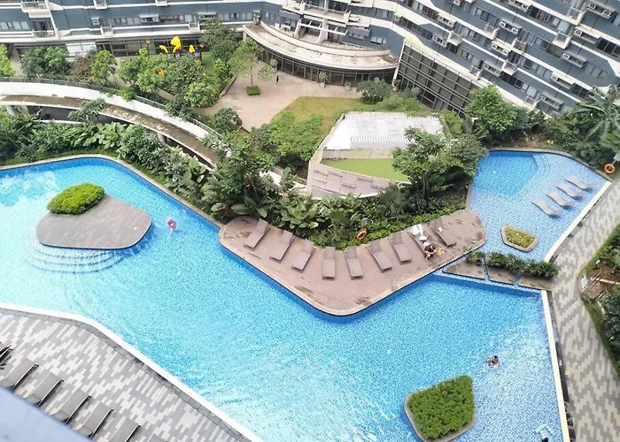 Apartment New Makati 1br View Above Air Mall 50-inch Smart Tv